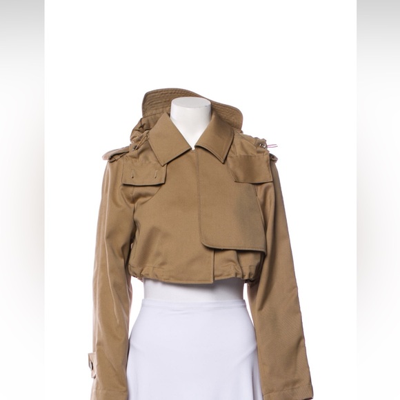 Weekend max mara cropped trench coat M - Picture 7 of 10